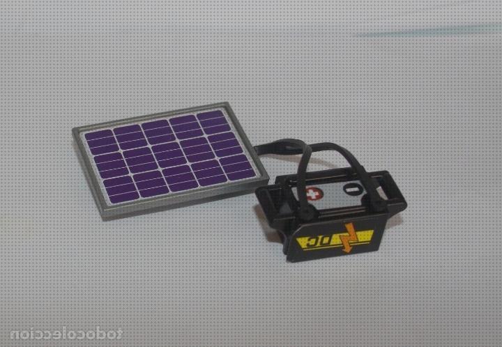 Las mejores baterías bateria placa solar camping