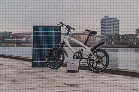 Review de bicicletas eléctricas con placa solar
