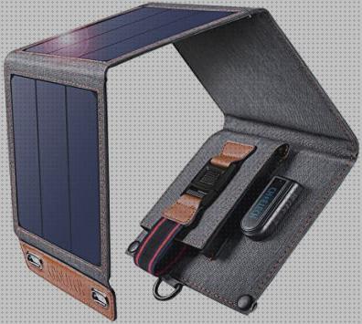 Review de cargador portátil placa solar