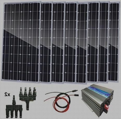 Las mejores kit placa solar 1000 w kit kit placa solar 1000 w 24h con inversor