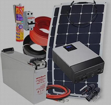 Las mejores kit kit placa solar 150w inversor caravana