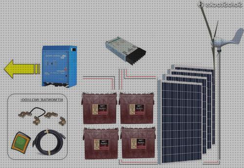 Opiniones de los 35 mejores Kit Placas Solares Aerogeneradores 5000w