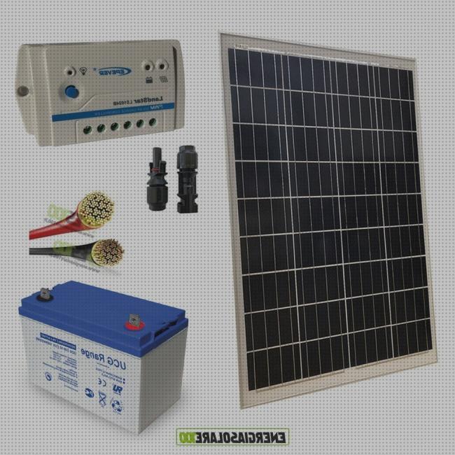 Review de kit placa solar camper y bateria gel