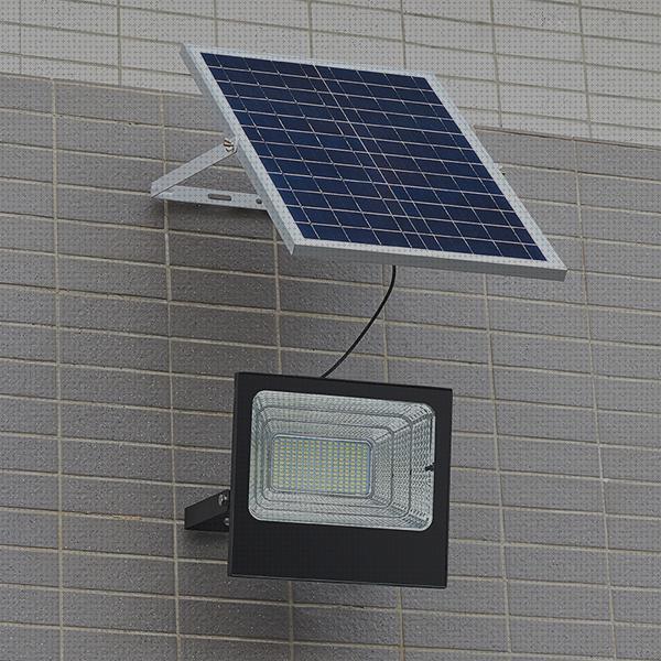 Review de lampara led exterior placa solar