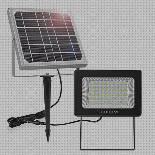 Review de luces exteriores con placa solar