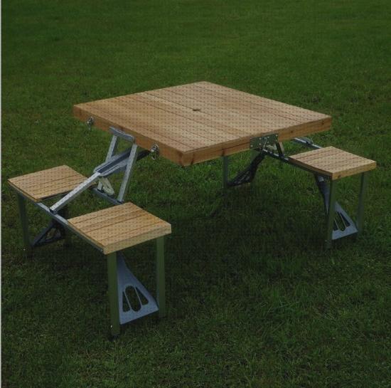Las mejores mesas mesas madera camping