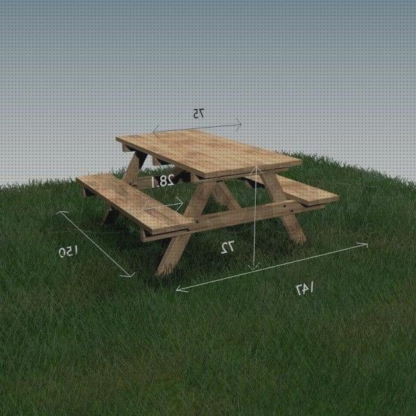 Review de mesas madera camping