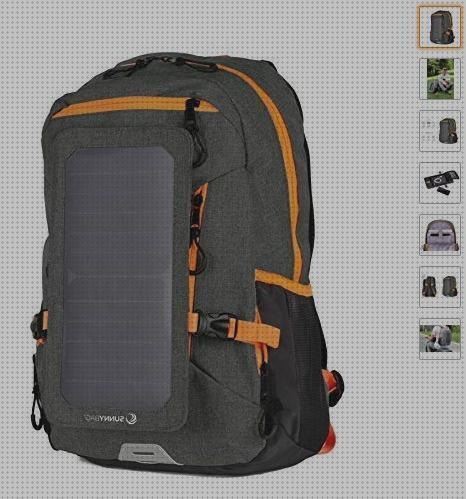 Review de mochila con placa solar