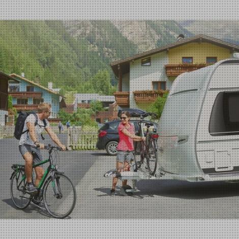 Review de portabicis lanza caravana 3 bicicletas