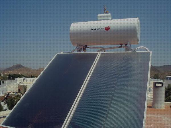 Las mejores marcas de calefacciones termo de agua con placa solar